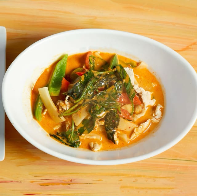 Red curry.
