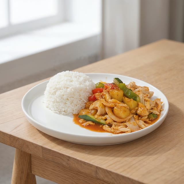 Sweet and sour.