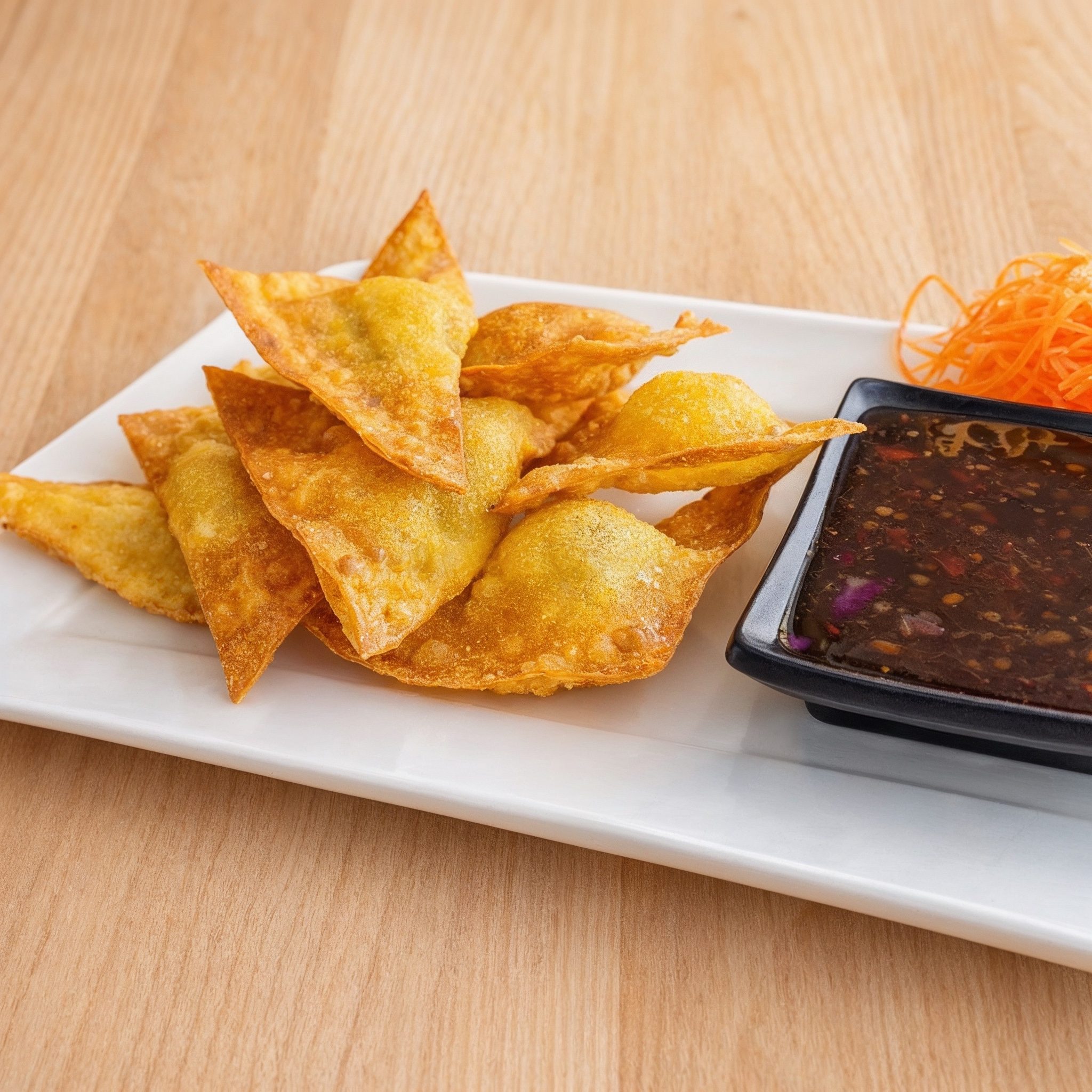 Crispy wonton.