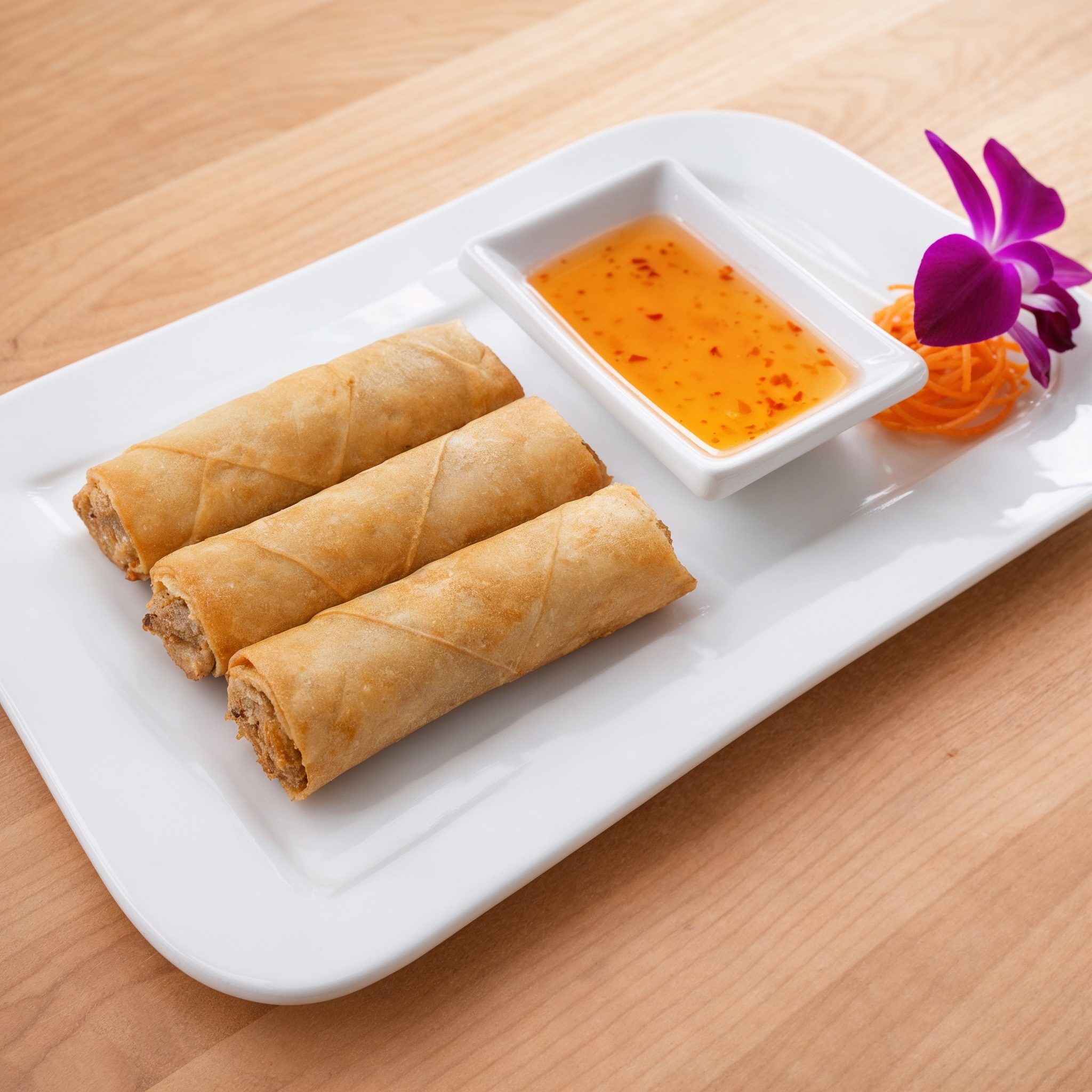 Crispy rolls.