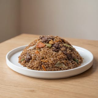 Khao pad kra pao