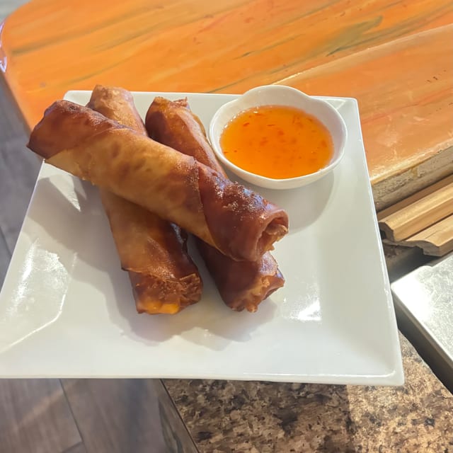 Ham & cheese crispy roll.